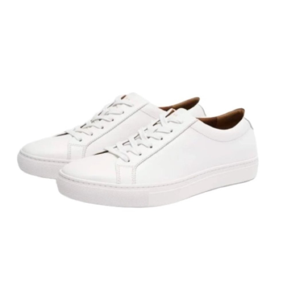 Revolve New Republic Kurt White Leather Sneaker